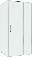 Душевой уголок Abber Sonnenstrand AG04100MS-S70M 70x100, профиль хром, стекло матовое
