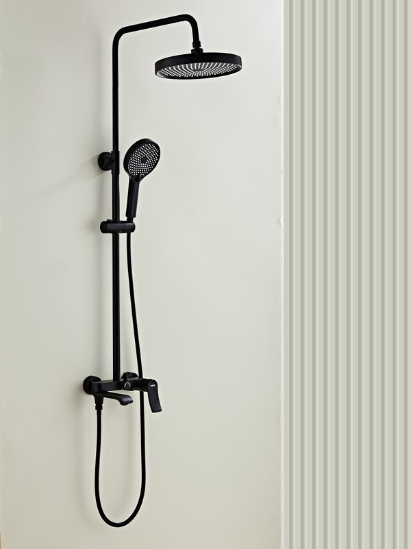 Душевая стойка Haiba HB24553-7 черная