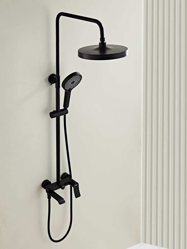 Душевая стойка Haiba HB24553-7 черная