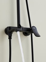 Душевая стойка Haiba HB24553-7 черная