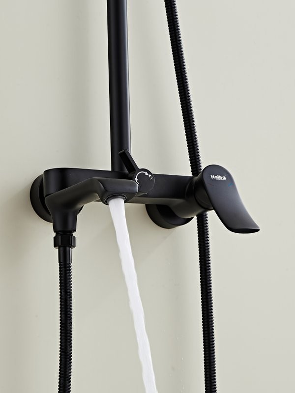 Душевая стойка Haiba HB24553-7 черная