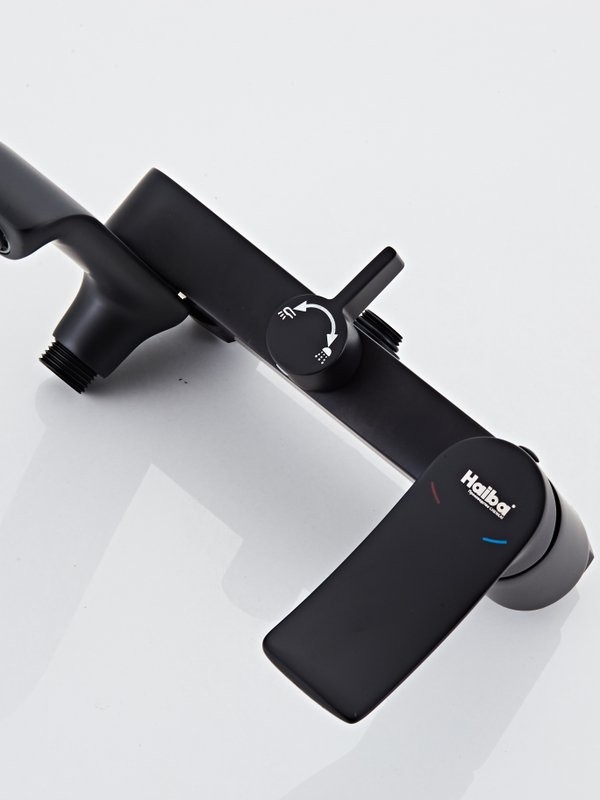 Душевая стойка Haiba HB24553-7 черная