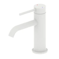 Смеситель для раковины Wonzon & Woghand Stick WW-88139017-MW белый матовый Смеситель для раковины Wonzon & Woghand Stick WW-88139017-MW белый матовый
