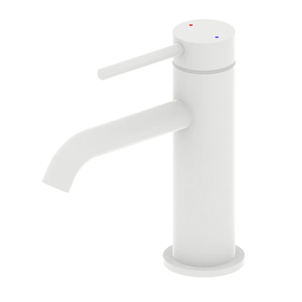Смеситель для раковины Wonzon & Woghand Stick WW-88139017-MW белый матовый
