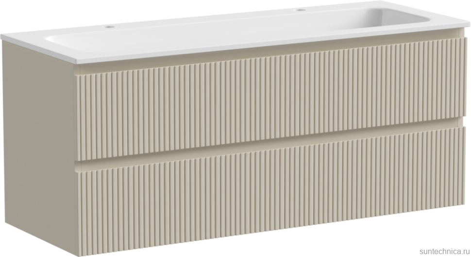 Тумба под раковину Sancos Snob T 120, beige soft