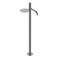 Напольный смеситель для раковины Boheme Stick 120-GM.2 gun metal touch Напольный смеситель для раковины Boheme Stick 120-GM.2 gun metal touch