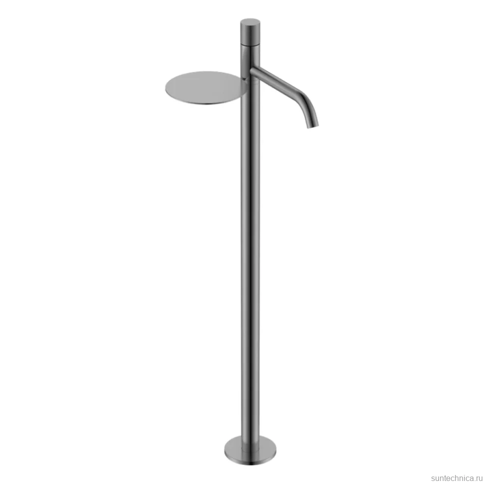 Напольный смеситель для раковины Boheme Stick 120-GM.2 gun metal touch
