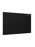 Кнопка смыва для унитаза AQUATEK KDI-0000074 АБС-пластик, цвет матовый черный