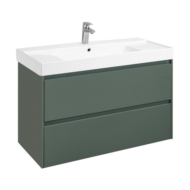 Мебель для ванной комнаты Roca Ona 100 зеленая матовая