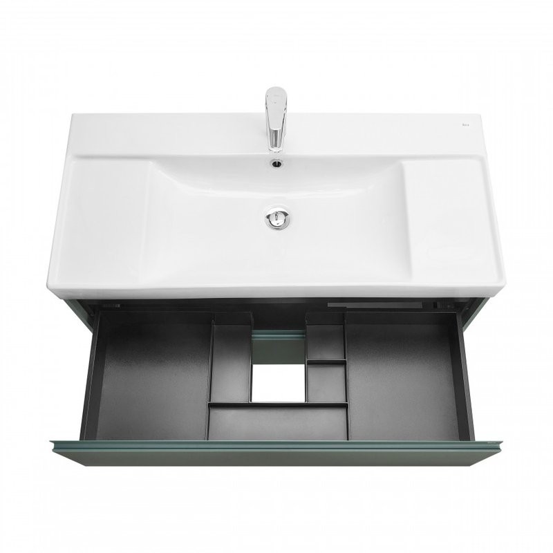 Мебель для ванной комнаты Roca Ona 100 зеленая матовая