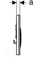 Кнопка смыва Geberit Sigma 21 115.884.SI.1