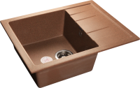 Мойка кухонная GranFest Quadro GR Q-650 L терракот