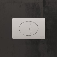 Кнопка смыва для унитаза STWORKI 230824 пластик, цвет матовый белый