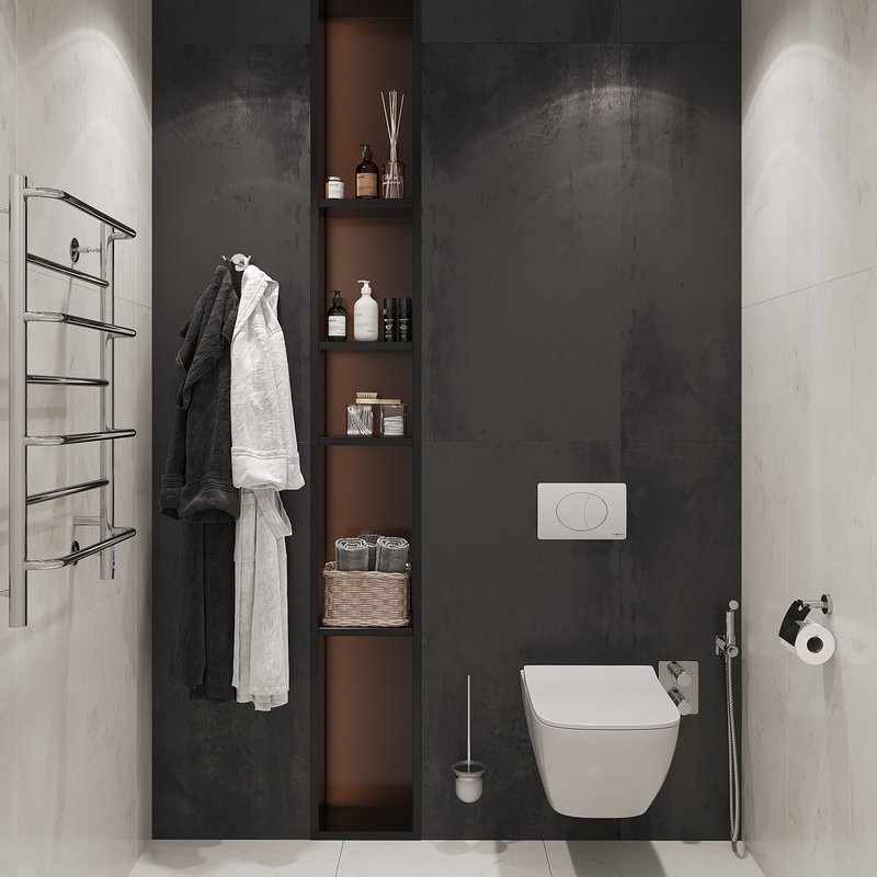 Кнопка смыва для унитаза STWORKI 230824 пластик, цвет матовый белый