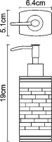 Дозатор Wasserkraft Main K-4799
