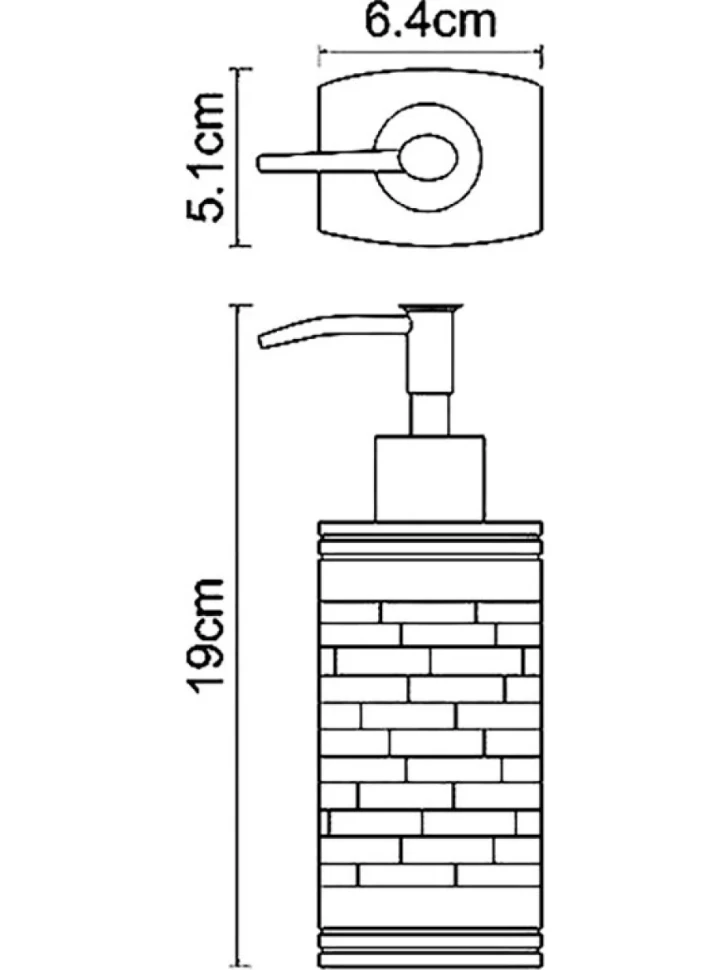 Дозатор Wasserkraft Main K-4799