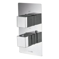 Термостатический смеситель встраиваемый Wasserkraft Alme 1544 Termo С ВНУТРЕННЕЙ ЧАСТЬЮ, для ванны с душем