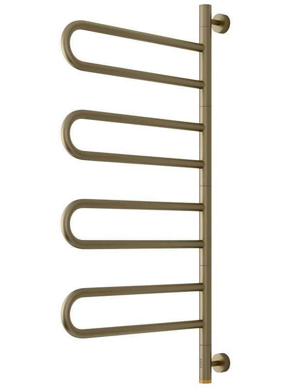 Полотенцесушитель электрический Сунержа Парео 4.0 32-0823-0978 100x50 см, скрытое подключение, золотой шелк, E-образный