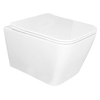 Унитаз подвесной AZARIO Boca AZ-2002 глянцевый белый