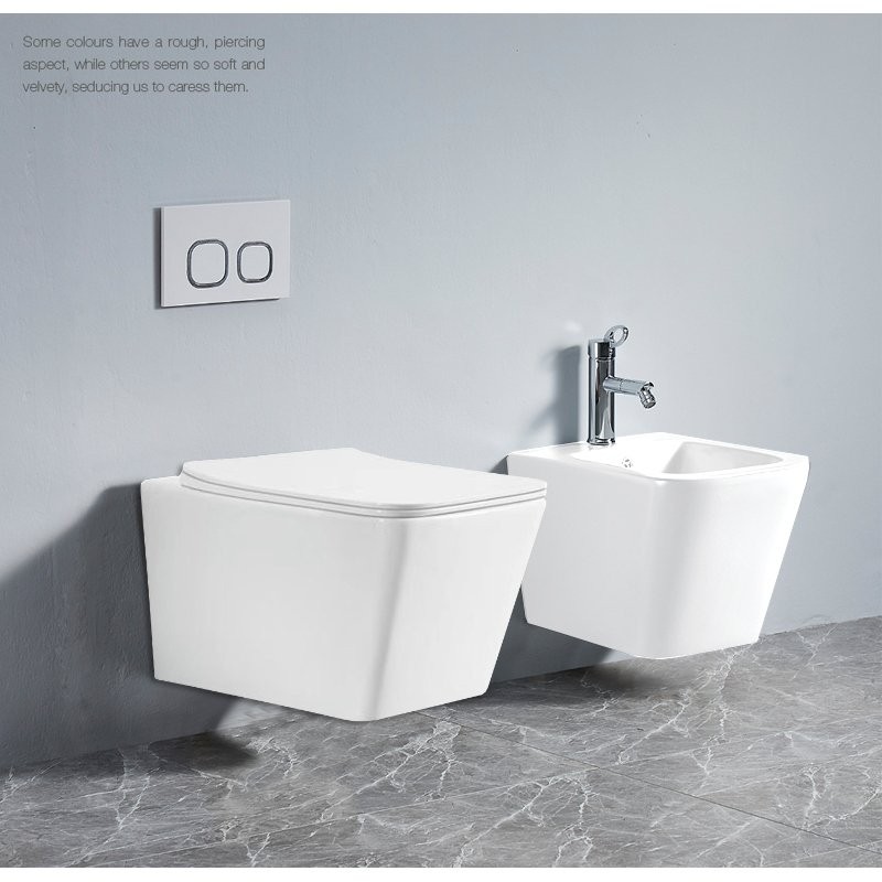 Унитаз подвесной AZARIO Boca AZ-2002 глянцевый белый