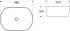 Раковина Art&Max AM-5006-X белая