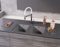 Мойка кухонная Omoikiri Bosen 38-U-GR leningrad grey