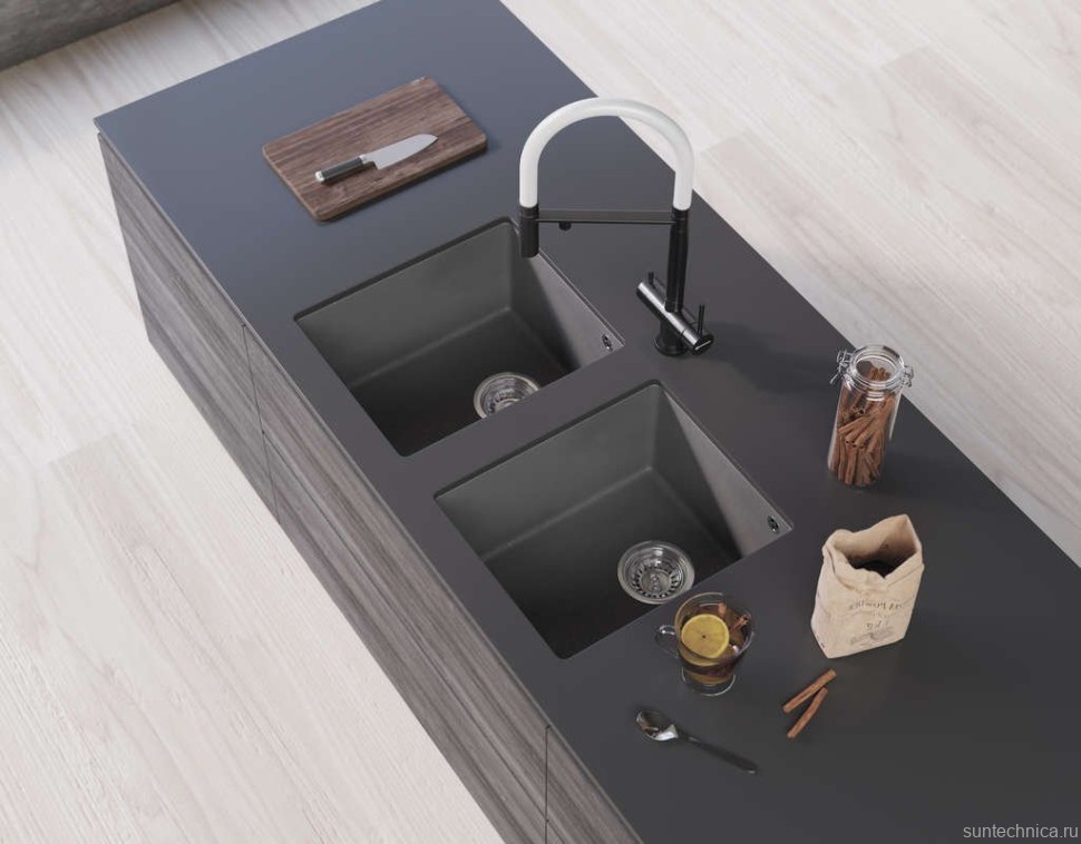 Мойка кухонная Omoikiri Bosen 38-U-GR leningrad grey