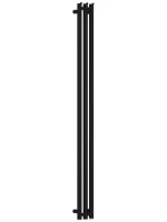 Полотенцесушитель электрический Сунержа Терция 4.0 31-0883-1506 150x15 см, подключение справа, скрытое подключение справа, матовый черный, I-образный