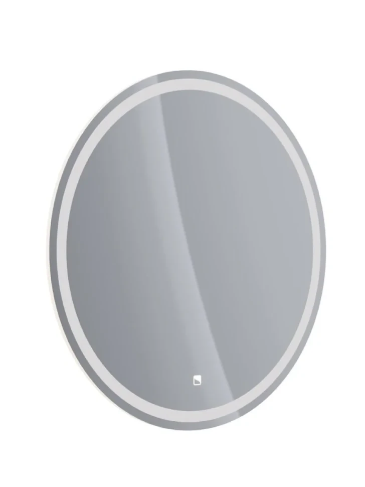 Зеркало круглое Dreja Luno 60x60 белое