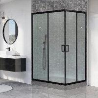 Душевой уголок Royal Bath HPD RB8110HPD-C-BL 110x80