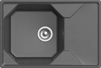 Мойка кухонная GranFest Unique GF-U-740L графит Мойка кухонная GranFest Unique GF-U-740L графит