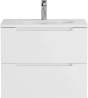 Тумба с раковиной BelBagno Etna 39 60 bianco lucido, раковина BB-8099-3-60