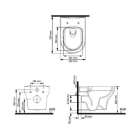 Унитаз подвесной Wasserkraft Berkel H001.E034 Унитаз подвесной Wasserkraft Berkel H001.E034