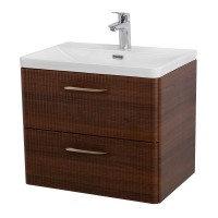 Тумба под раковину BelBagno Due 50 подвесная, noce