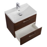 Тумба под раковину BelBagno Due 50 подвесная, noce