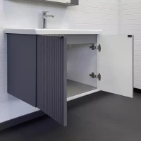 Мебель для ванной комнаты Comforty Лима 70П подвесная, антрацит