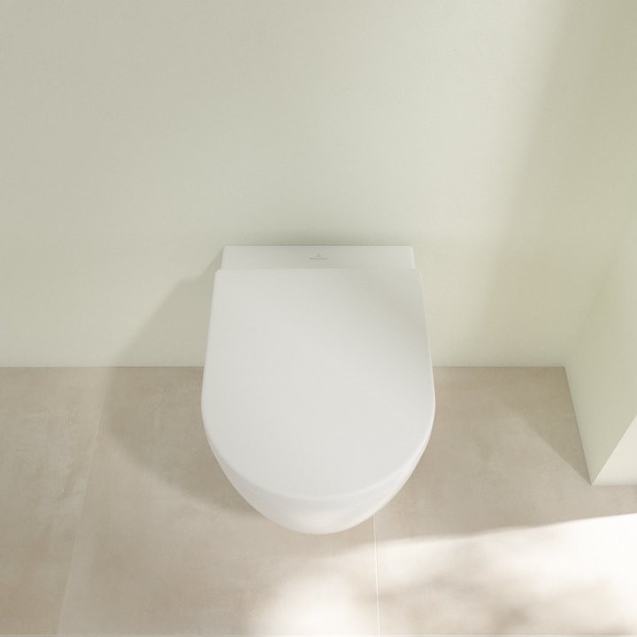 Унитаз подвесной Villeroy & Boch Avento Avento 5656HRR1 альпийский белый