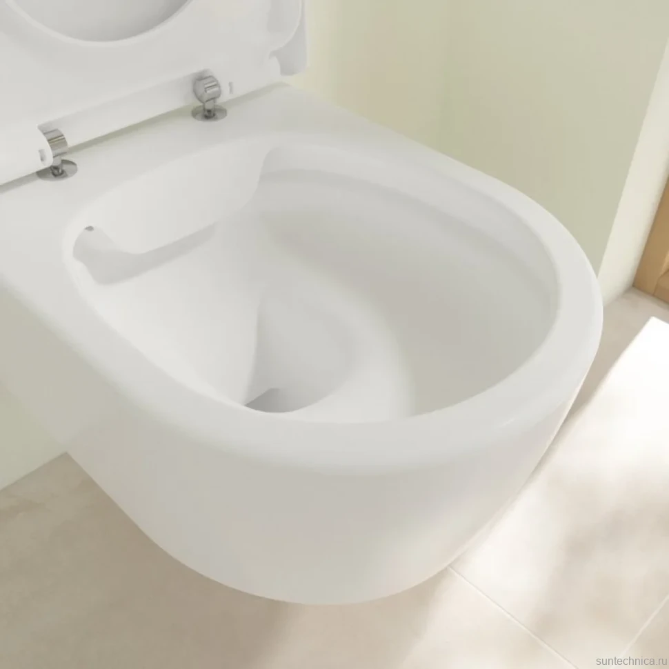 Унитаз подвесной Villeroy & Boch Avento Avento 5656HRR1 альпийский белый
