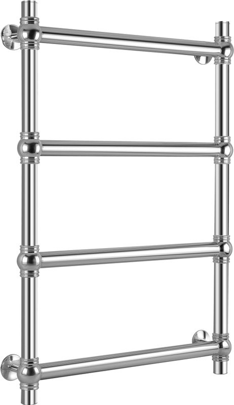 Полотенцесушитель электрический Secado Флоренция 1 80x55 см, подключение справа, глянцевый хром, лесенка