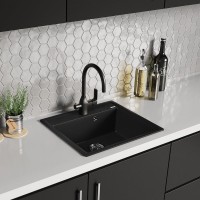 Мойка кухонная Lemark Hanka 570 9910013 антрацит