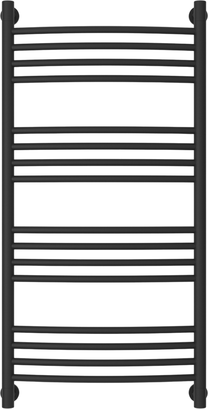Полотенцесушитель водяной Сунержа Богема + 100x50, темный титан муар, дуга