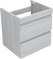 Тумба с раковиной Aquanet Нота new 60 подвесная, дуб холден