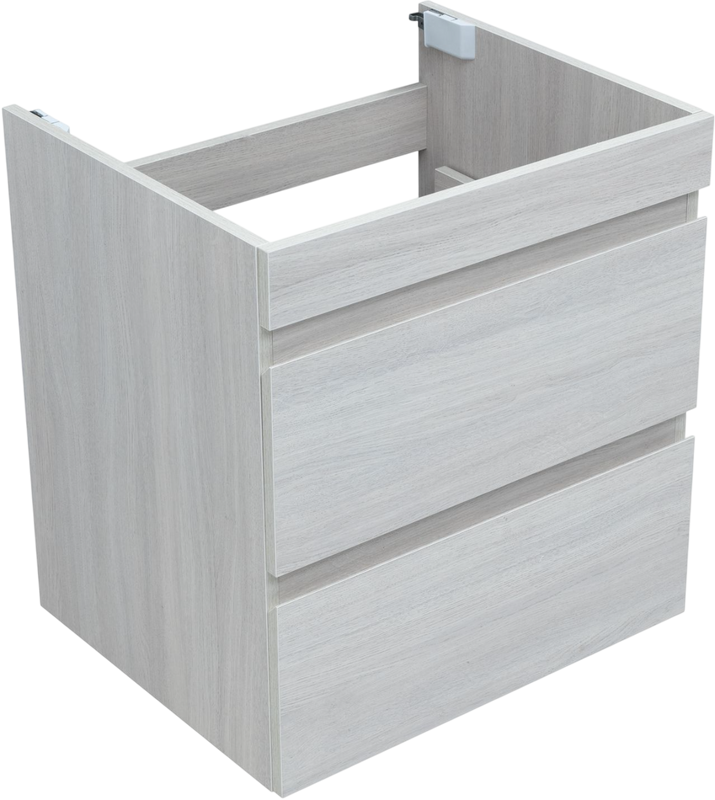 Тумба с раковиной Aquanet Нота new 60 подвесная, дуб холден