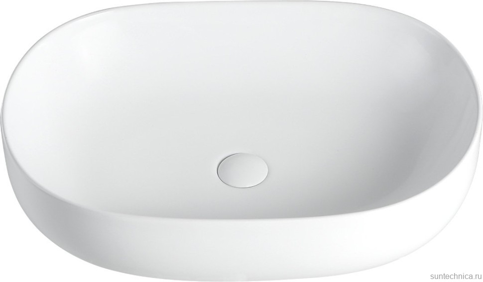 Тумба с раковиной Orange Line 100 подвесная, 2 ящика, матовая черная с раковиной B04-600W