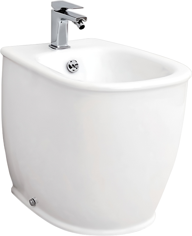 Биде напольное ArtCeram Atelier AZB002 01 00/ATB 002 01 00 белое