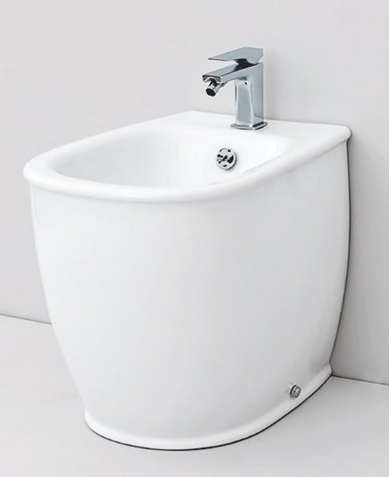 Биде напольное ArtCeram Atelier AZB002 01 00/ATB 002 01 00 белое