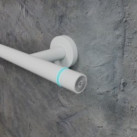 Полотенцесушитель электрический Bauedge E AF0038 53x41 белый матовый