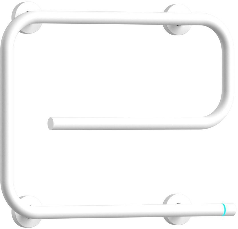Полотенцесушитель электрический Bauedge E AF0038 53x41 белый матовый