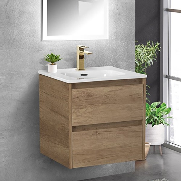 Тумба под раковину BelBagno Kraft 50 rovere nebrasca nature