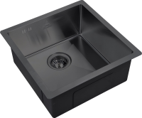 Мойка кухонная Zorg Steel Hummer SH 4444 GRAFIT